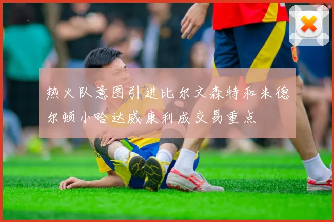 热火队意图引进比尔文森特和米德尔顿小哈达威康利成交易重点